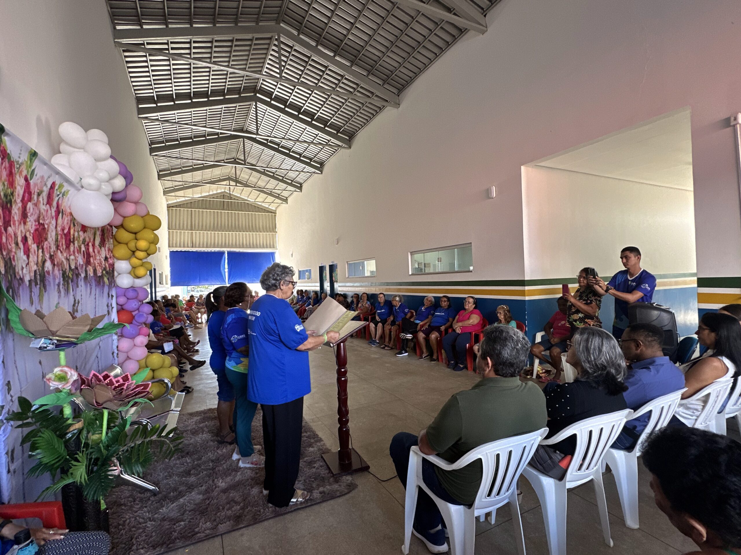 Assistência Social realiza homenagem às mães do grupo da Melhor Idade no CRAS