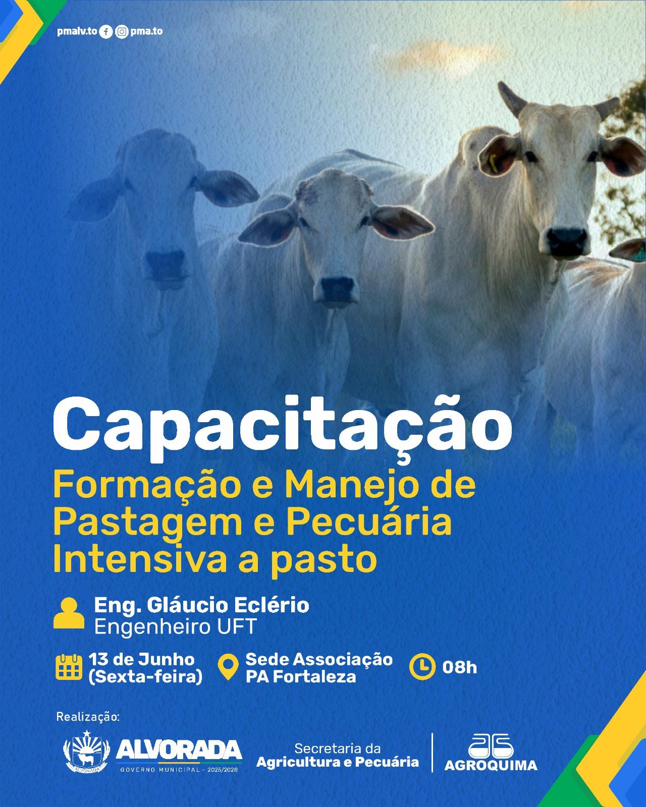 Secretaria da Agricultura convida produtores rurais do Assentamento PA Fortaleza para capacitação
